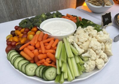 veggie tray a catered affaire